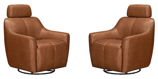 Parker Living Miles Swivel Gliding Accent Chair Two Pack