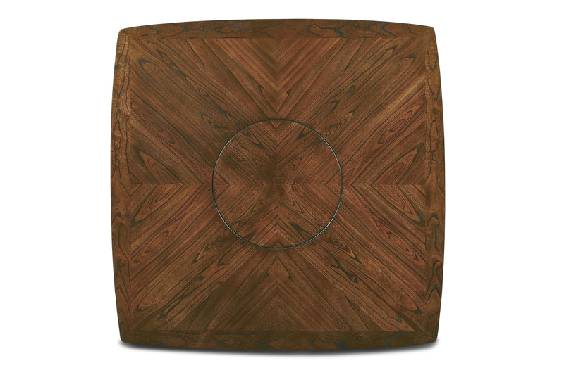 DIXON COUNTER TABLE W/LAZY SUSAN - ESPRESSO