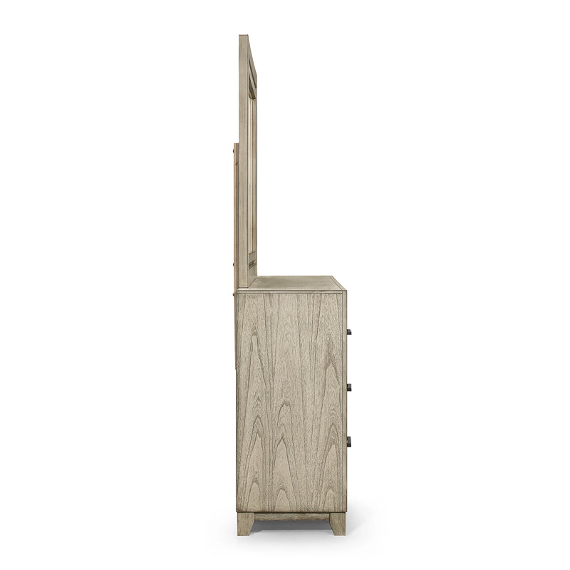 ASHLAND MIRROR-RUSTIC WHITE