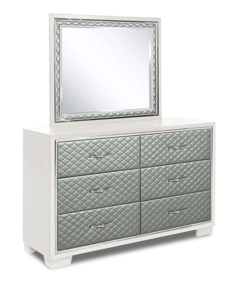 LUXOR MIRROR-WHITE