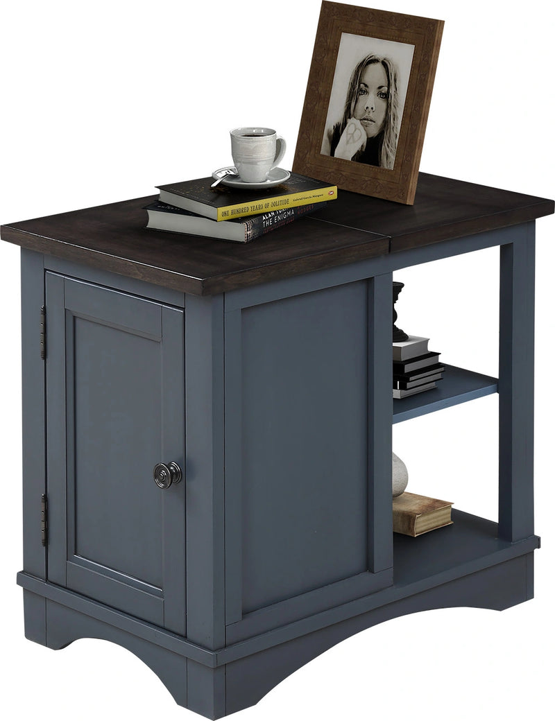 Parker House Americana Modern Cocktail Table with 2 Chairside Tables