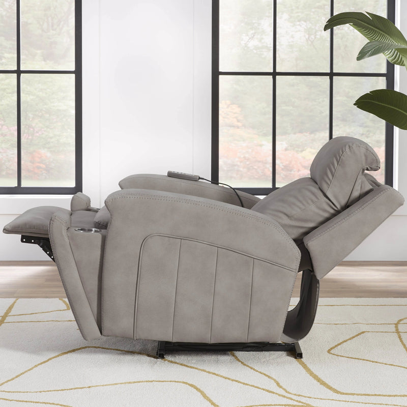 Parker Living Armstrong Power Recliner with Heat Massage and Auto-Glide Two Pack