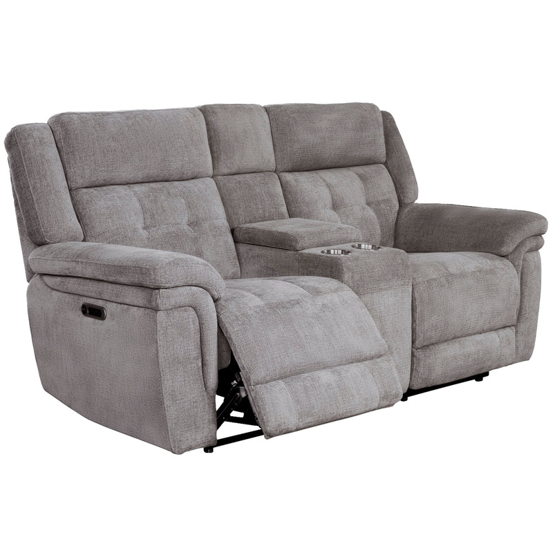 Parker Living Richland - Bristol Grey Power Reclining Sofa Loveseat and Recliner