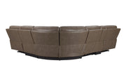 Parker Living Hancock 6 Piece Zero Gravity Power Reclining Sectional with Power Adjustable Headrests