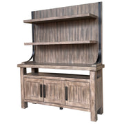 Parker House Lodge Dining 66 In. Buffet with Bar Hutch