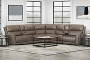 Parker Living Hancock 7 Piece Zero Gravity Power Reclining Sectional with Power Adjustable Headrests