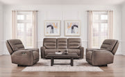Parker Living Lawson - Sydney Brunette Zero Gravity Power Reclining Sofa and 2 Recliners