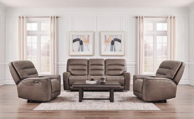 Parker Living Lawson - Sydney Brunette Zero Gravity Power Reclining Sofa and 2 Recliners