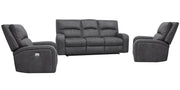 Parker Living Polaris Power Reclining Sofa and Two Recliners