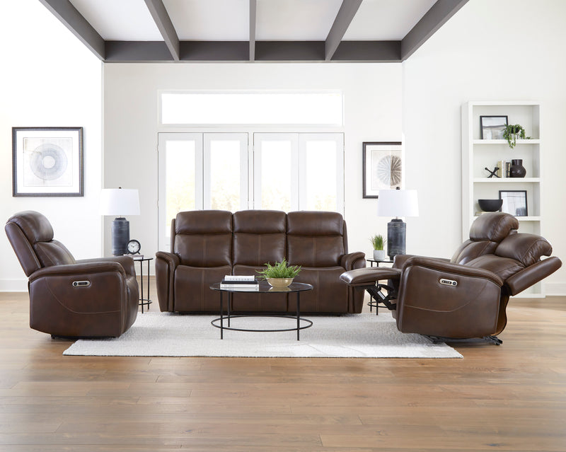 Parker Living Cascade Power Reclining Sofa Loveseat and Recliner