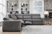 Parker Living Kline - Nightfall 6 Piece Power Reclining Sectional with Extension Footrests