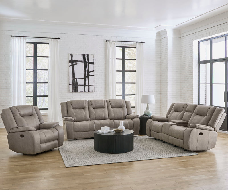 Parker Living Blake - Desert Taupe Manual Reclining Sofa Loveseat and Recliner
