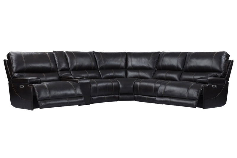 Parker Living Whitman - Powered By Freemotion 6 Piece Modular Power Reclining Sectional with Power Adjustable Headrests