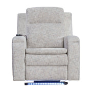 Parker Living Armstrong Power Recliner with Heat Massage and Auto-Glide Two Pack