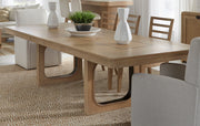 Parker House Escape - Dining 84" Rectangular Table with 8 ladderback chairs