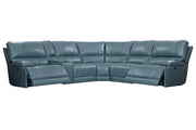 Parker Living Whitman - Powered By Freemotion 6 Piece Modular Power Reclining Sectional with Power Adjustable Headrests