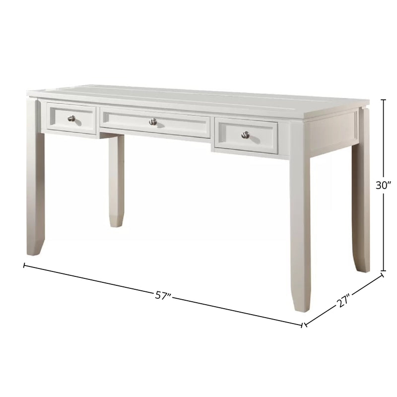 Parker House Boca L Shape Desk with Credenza and Hutch