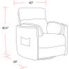 Parker Living Radius Lift - Krypton Power Lift Recliner