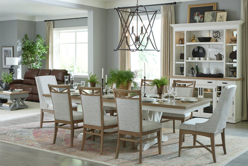 Parker House Americana Modern Dining 88 In. Trestle Extendable Dining Table
