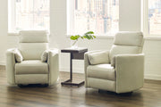 Parker Living Radius - Florence Ivory - Powered By Freemotion Cordless Power Swivel Glider Recliner
