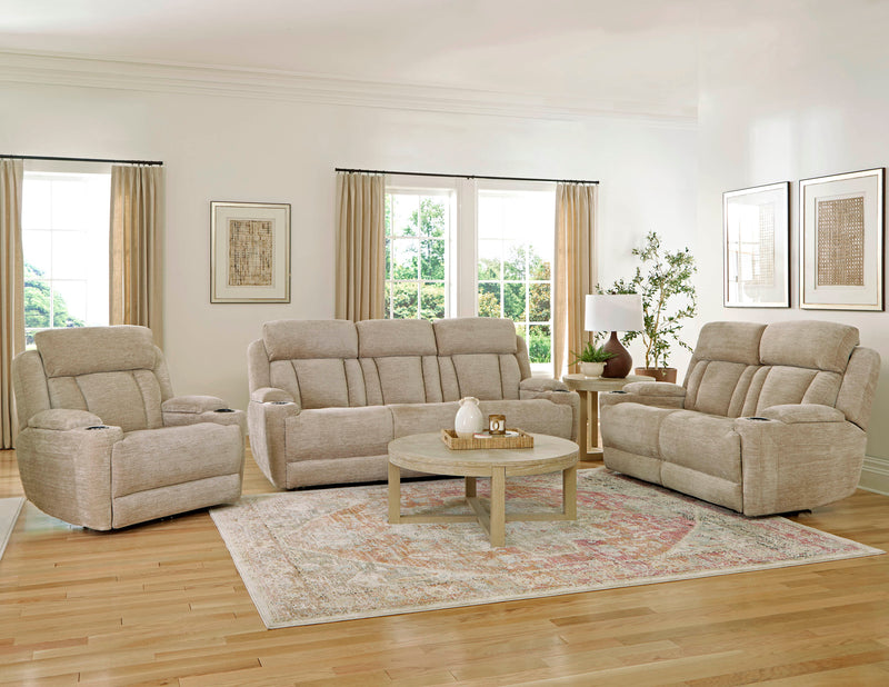 Parker Living Dalton Power Reclining Sofa with Drop Down Table