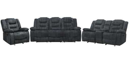 Parker Living Bolton - Misty Storm Manual Reclining Sofa Loveseat and Recliner