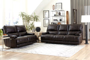 Parker Living Whitman - Verona Coffee - Powered By Freemotion Cordless Power Recliner Two Pack