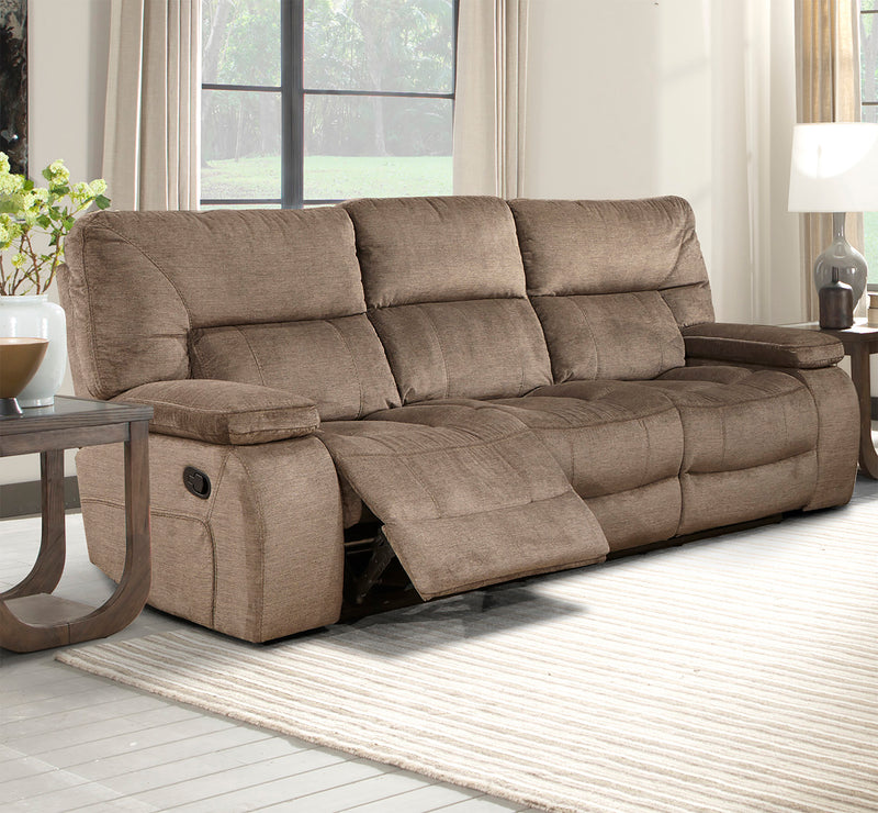 Parker Living Chapman - Kona Manual Reclining Sofa and Loveseat - MCHA-42-KON