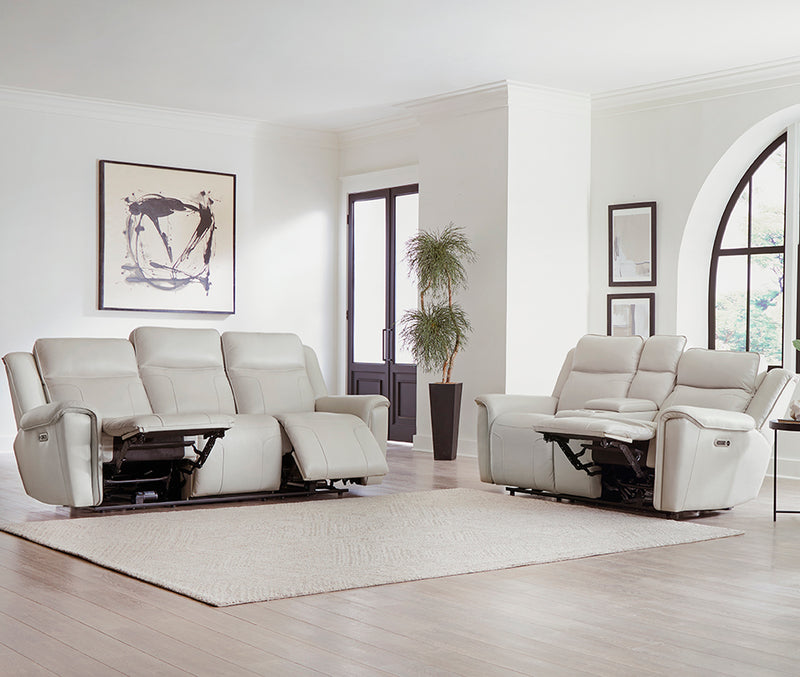 Parker Living Atlantis - Whisper Ivory Power Reclining Zero Gravity Sofa