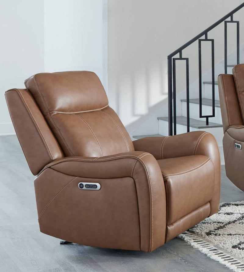 Parker Living Haywood - Butternut Power Reclining Sofa Loveseat and Recliner