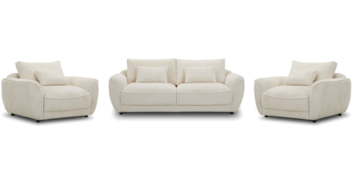 Parker Living Utopia - Mega Ivory Sofa and 2 Chair and Half