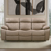 Parker Living Theon - Stokes Toffee Manual Reclining Sofa and Loveseat