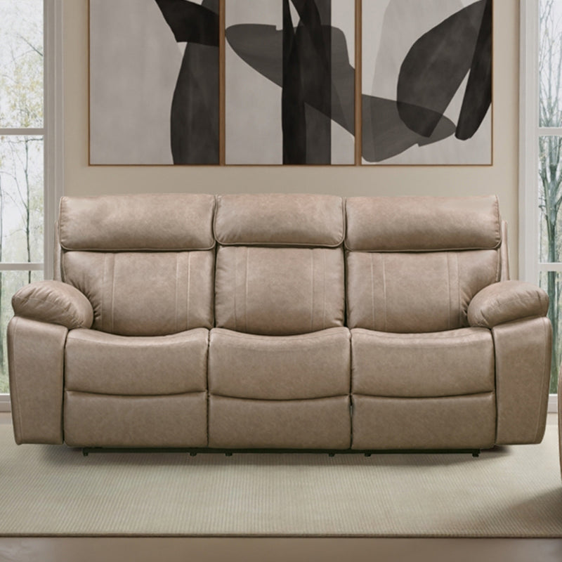 Parker Living Theon - Stokes Toffee Manual Reclining Sofa and Loveseat