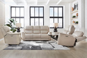 Parker Living Easton - Steamboat Brown Zero Gravity Power Reclining Sofa P3