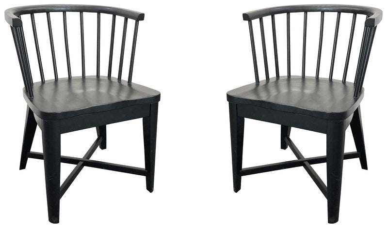 Parker House Americana Modern Dining Barrel Dining Chair Two Pack