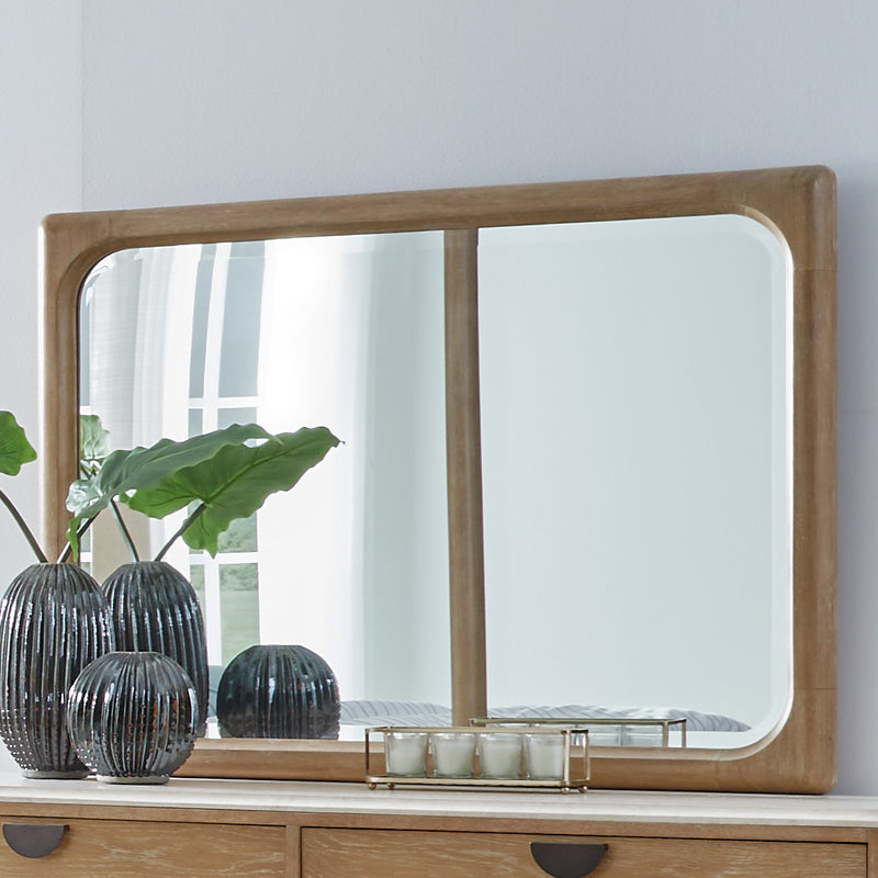 Parker House Escape - Bedroom King Panel Bed with Dresser and Mirror