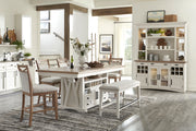 Parker House Americana Modern Dining 49 In. Upholstered Counter Bench