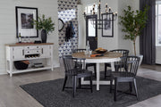 Parker House Americana Modern Dining Barrel Dining Chair (2/CTN Sold in pairs)