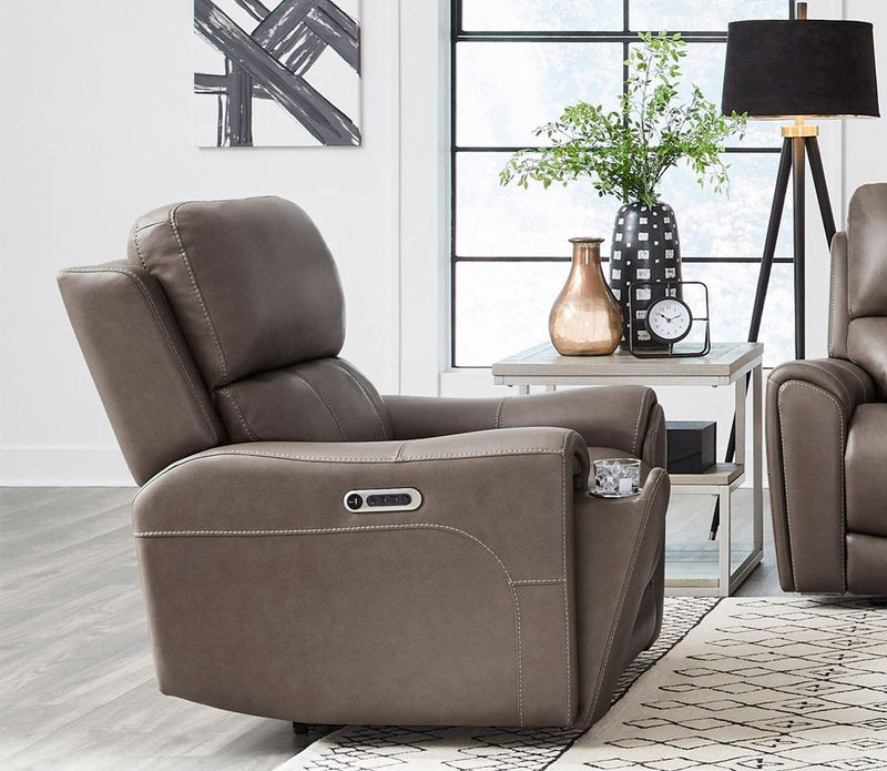 Parker Living Hancock Zero Gravity Power Reclining Sofa and 2 Recliners