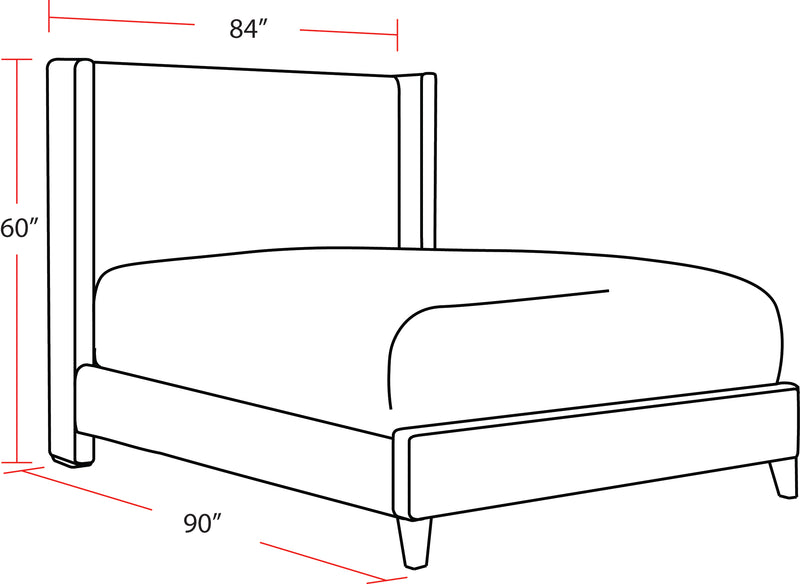 Parker Living Sleep Angel - Himalaya Charcoal King Bed