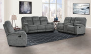 Parker Living Cooper - Shadow Grey Triple Reclining Sofa