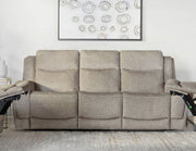 Parker Living Penfield - Frappe Power Reclining Sofa and Recliner