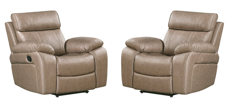 Parker Living Theon - Stokes Toffee Glider Recliner Two Pack