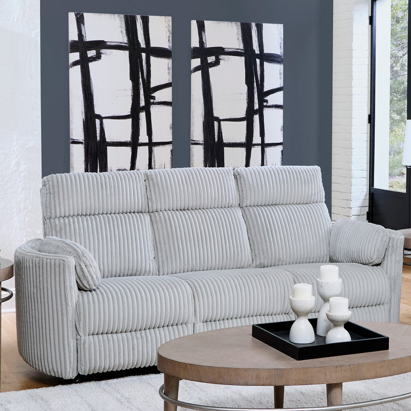 Parker Living Radius - Mega Grey Power Reclining Sofa Loveseat and Recliner
