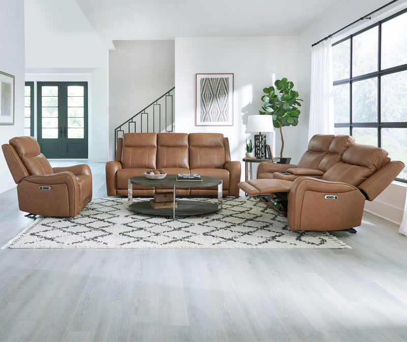 Parker Living Haywood - Butternut Power Reclining Console Loveseat