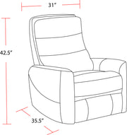 Parker Living Hercules - Oyster Swivel Glider Recliner