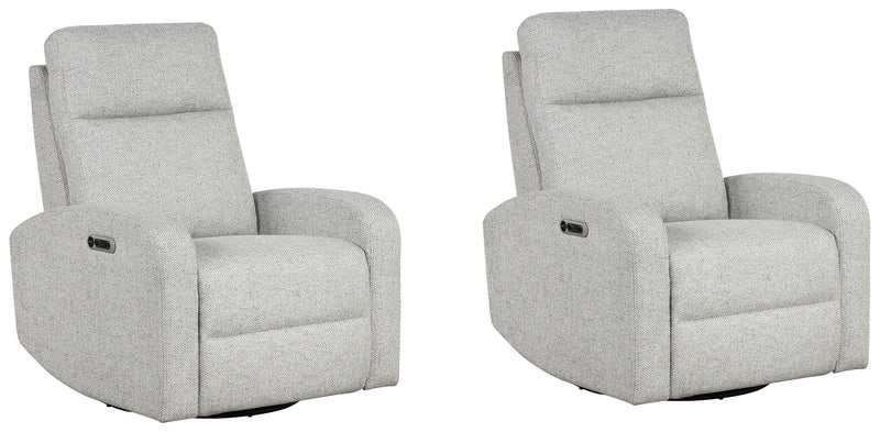 Parker Living Thriller Power Swivel Glider Recliner Two Pack