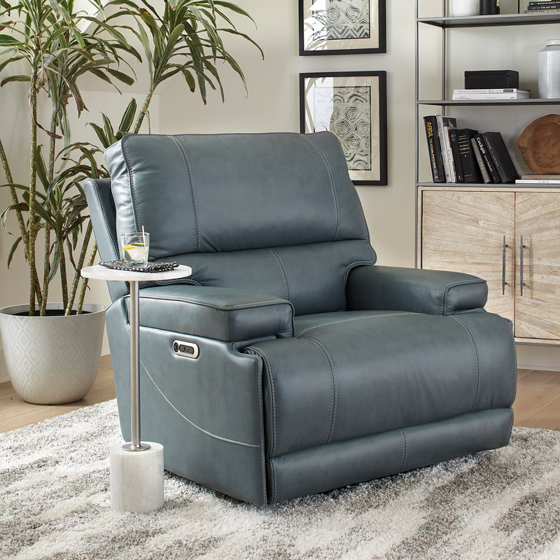 Parker Living Whitman - Verona Azure - Powered By Freemotion Power Reclining Sofa and Recliner