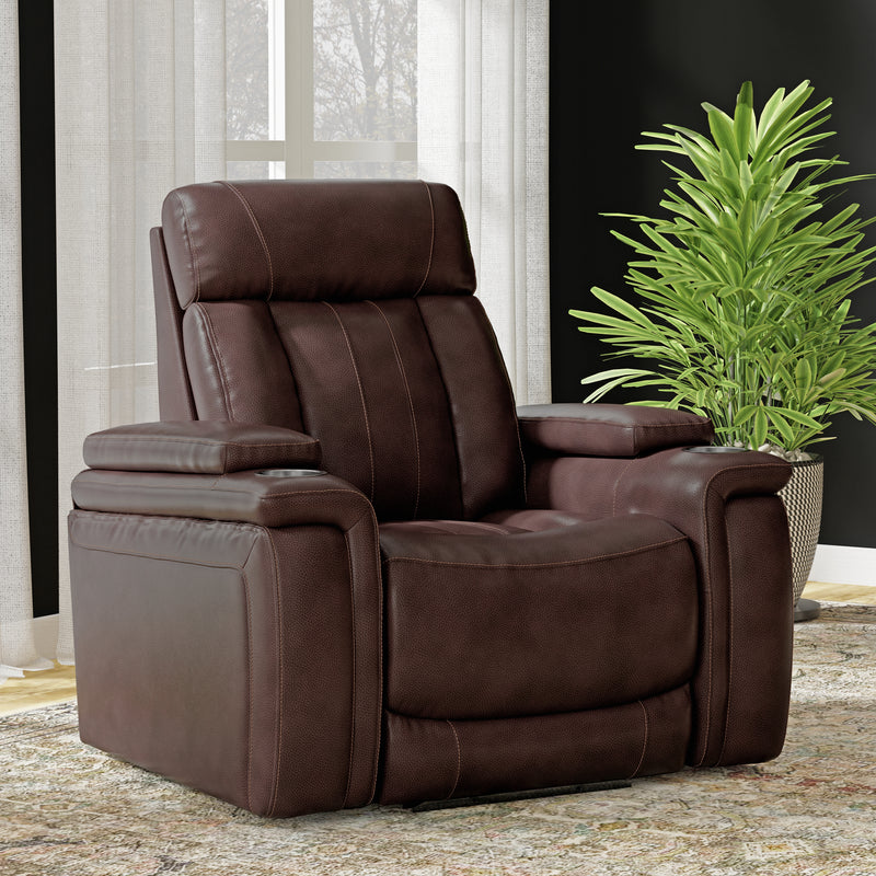 Parker Living Royce - Fantom Brown Power Reclining Sofa Loveseat and Recliner