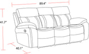 Parker Living Theon - Stokes Toffee Manual Reclining Sofa and Recliner